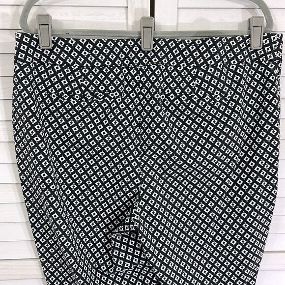 Chico's Pants Size 3P (16P) Brigitte Pull On Tassel Hem - Picture 9 of 12